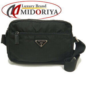 Prada Vela Shoulder Bag Nero Black